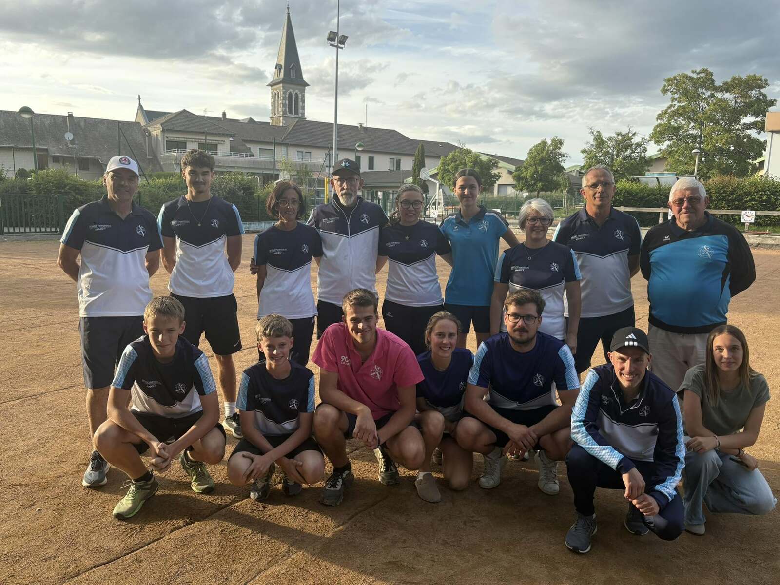 La troupe des bleus presque au complet