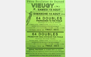 Fêtes Boulistes de Vieugy-Seynod