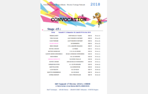 Convocation stage U15