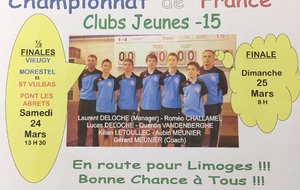 1/2 finale championnat de France club U15