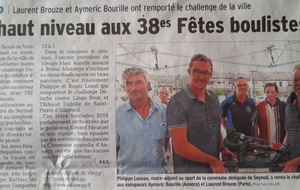 Article Dauphiné Libéré 21 08 2018