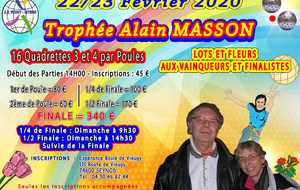 Trophée Alain MASSON 2020