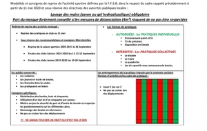 Reprise activité bouliste