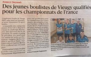 Article Dauphiné Libéré du 23 Mai 2025