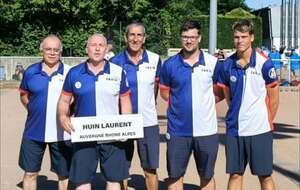 Championnat de France Quadrette 2025 à Dardilly 