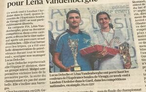 Article Dauphiné Libéré du 10/09/2025