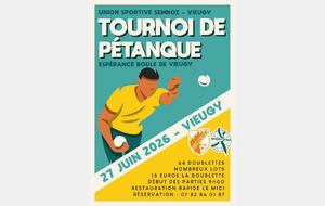 Le grand tournoi de pétanque approche !