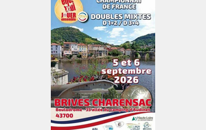 En avant pour les championnats de France