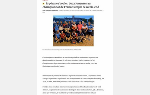 Article Le Dauphiné Libéré du 28.08.26