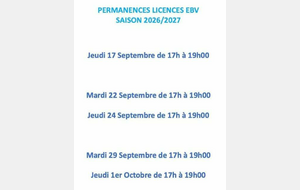 VIE DU CLUB