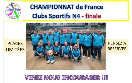 Déplacement finale championnat de France des clubs
