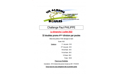 Concours à Albens