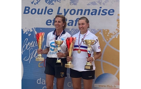 Lucie Deloche championne de France en simple