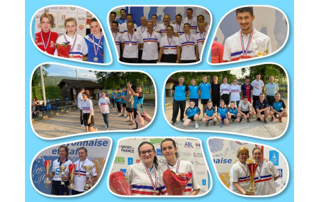 Les champions de France de l'EBV