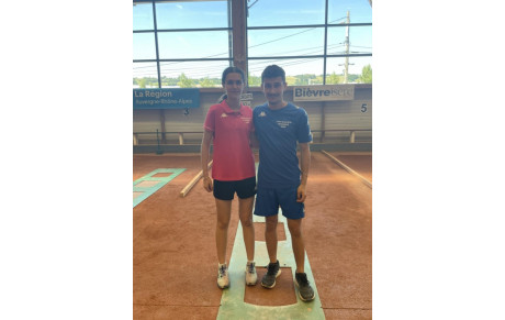 Résultat du tournoi international de l’Isère 2023 pour nos jeunes