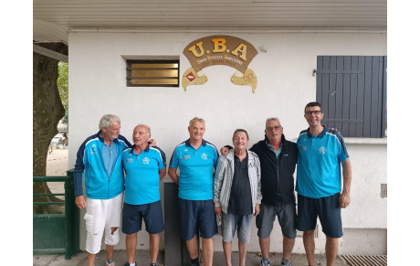 Résultat 16 Quadrette 3/4Division Annecy Juin 2024