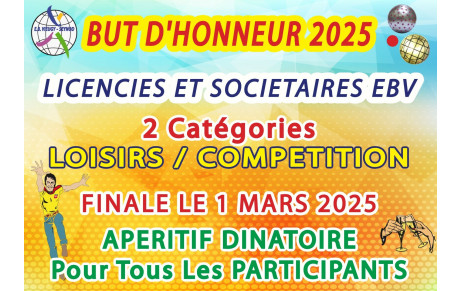 Tirage au Sort du But d'Honneur 2024/25