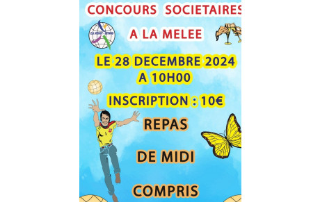 Concours SOCIETAIRE de Noel le 28 Décembre 2024