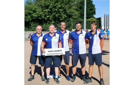 Championnat de France Quadrette 2025 à Dardilly 
