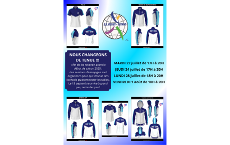 La boutique du Club !!!