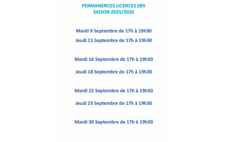 LICENCES 2025/26