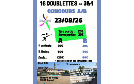 GRAND RETOUR A L'ESPERANCE BOULES DE VIEUGY