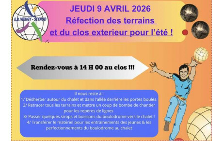 PRÉPARATION EXTÉRIEUR