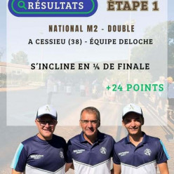 RÉSULTAT - DOUBLE NATIONAL M2