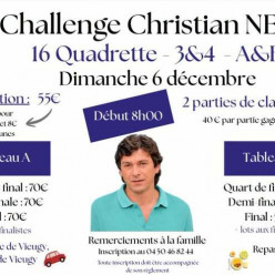 CONCOURS AU CLUB POUR CETTE SAISON